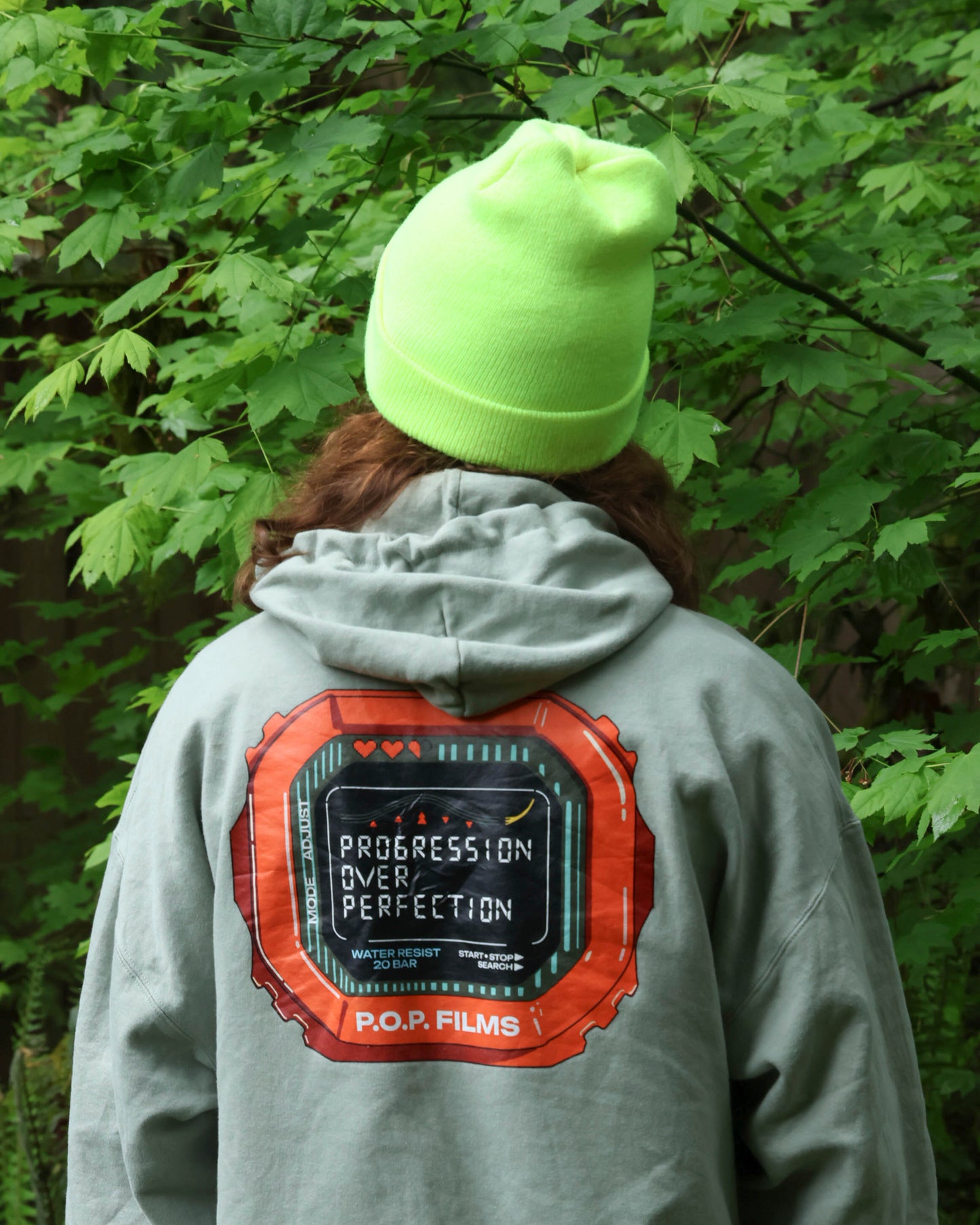 Progression Over Perfection hoodie by P.O.P Films