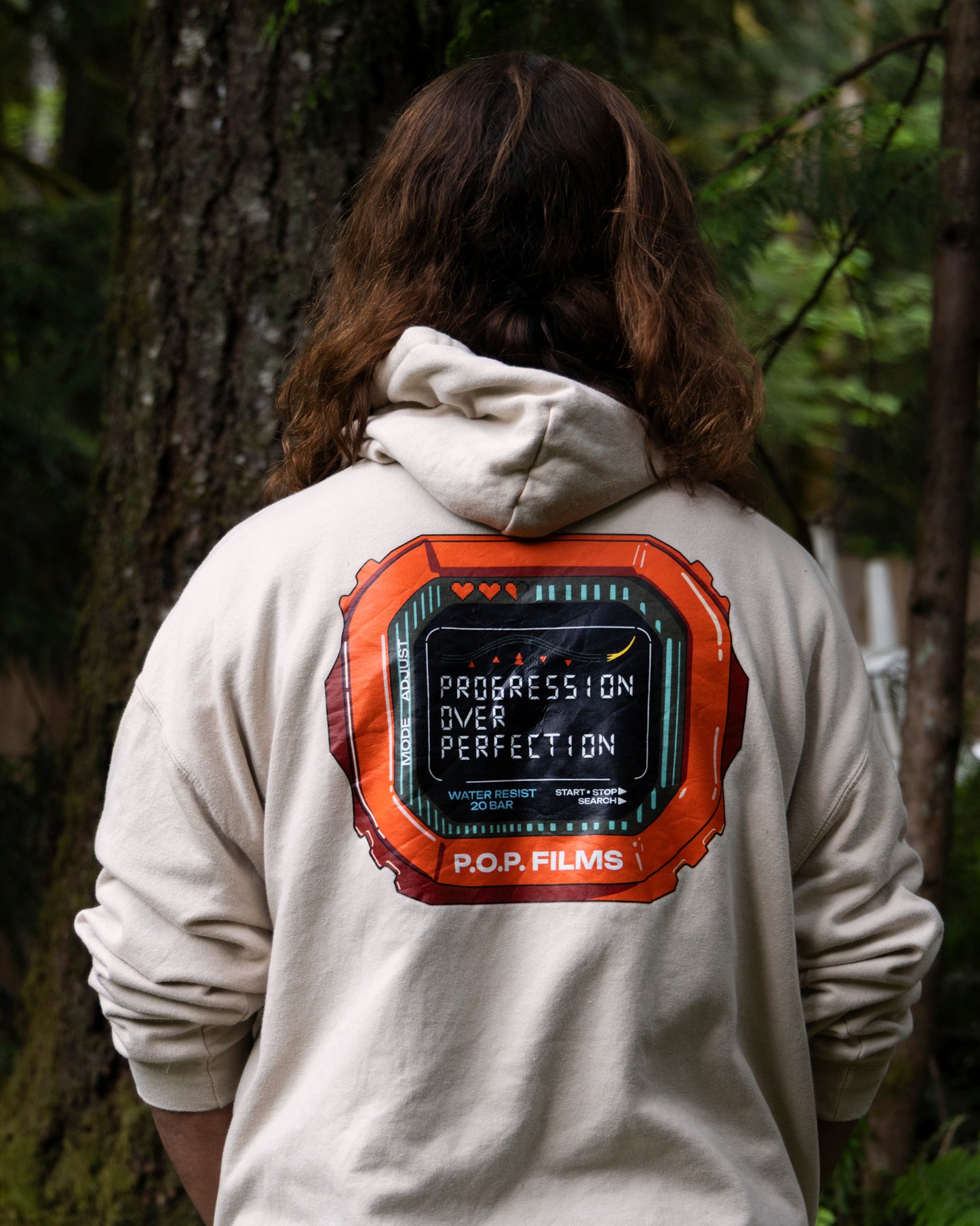 Progression Over Perfection hoodie by P.O.P Films